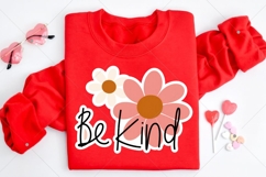 Cute Floral Printable Sticker PNG, Inspirational Sticker Product Image 3