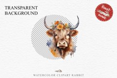 Cute Floral Baby Highland Cow Flowers Watercolor Clipart PNG Transparent t-shirt designs sublimation kids printable digital nursery wall art farm animals watercolor floral baby cow png, highland cow clipart, cow couple, farm animals clip art illustration