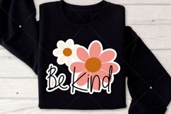 Cute Floral Printable Sticker PNG, Inspirational Sticker Product Image 4