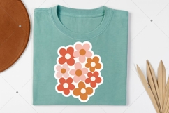 Cute Floral Printable Sticker PNG, Inspirational Sticker Product Image 5