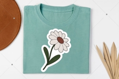 Cute Floral Printable Sticker PNG, Inspirational Sticker Product Image 5