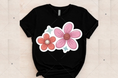 Cute Floral Printable Sticker PNG, Inspirational Sticker Product Image 7