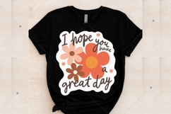 Cute Floral Printable Sticker PNG, Inspirational Sticker Product Image 7