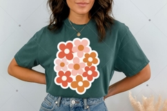 Cute Floral Printable Sticker PNG, Inspirational Sticker Product Image 9