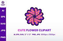 flower clipart, clipart design, flower clipart, floral clipart, lovely flower clip