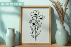 Flower SVG | Wildflower SVG | Bouquet of flower Product Image 3