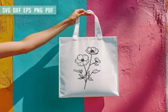Flower SVG | Wildflower SVG | Bouquet of flower Product Image 4