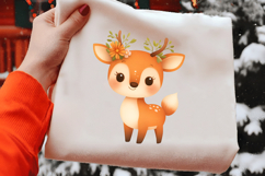 Cute Forest Animals Clipart Sublimation Product Image 2