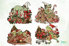 Cute Frog Christmas Product Image 1