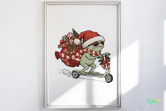 Cute Frog Christmas Product Image 2