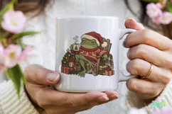 Cute Frog Christmas Product Image 4