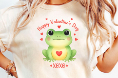 Cute Frog Lover Clipart PNG Product Image 3