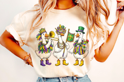 Mardi Gras Goose PNG, Fleur De Lis PNG, Fat Tuesday PNG Product Image 1