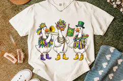 Mardi Gras Goose PNG, Fleur De Lis PNG, Fat Tuesday PNG Product Image 5