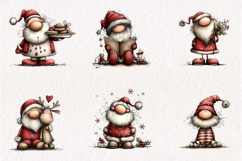 Cute &amp; Funny Santa Claus Clipart Bundle Product Image 4