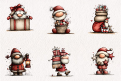 Cute &amp; Funny Santa Claus Clipart Bundle Product Image 6