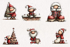 Cute &amp; Funny Santa Claus Clipart Bundle Product Image 3