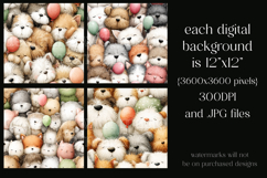 Fuzzy Dog Patterns, Seamless Puppy Patterns, Canine, s2 Product Image 2