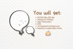 Cute Ghost Clipart for Halloween04