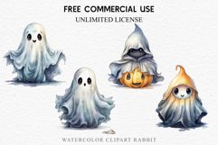 watercolor cute ghost kawaii smile, spooky clipart, sublimation nursery, Creepy Witch art Cute Ghost Clipart Pumpkin Spooky Halloween PNG Scrapbooking Fairy Tale Art Image Watercolor Transparent Print illustration sublimation creepy printable digital