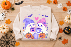pumpkin clipart, halloween png, cute pumpkin, halloween friends, fall clipart, ghost clipart, sublimation png, halloween decor, printable png, clipart png