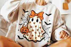 Ghost PNG, Halloween PNG, Spooky PNG, Pumpkin PNG, Ghouls Product Image 3