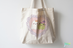 Cute Ghost Frame Sublimation Clipart Product Image 4