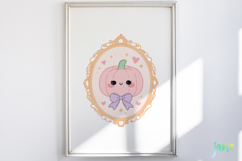 Cute Ghost Frame Sublimation Clipart Product Image 5