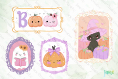Cute Ghost Frame Sublimation Clipart Product Image 1
