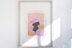 Cute Ghost Frame Sublimation Clipart Product Image 5