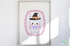 Cute Ghost Frame Sublimation Clipart Product Image 5