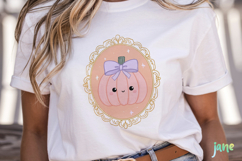 Cute Ghost Frame Sublimation Clipart Product Image 2