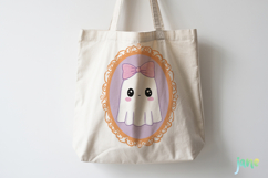 Cute Ghost Frame Sublimation Clipart Product Image 4