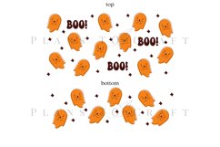 Bundle 6 Halloween 40oz Tumbler Sublimation Wrap SVG Product Image 3