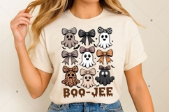 Cute Ghost Halloween Boo Jee PNG, Bougie Png Product Image 2