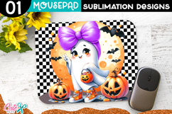Halloween Mouse Pad Sublimation PNG