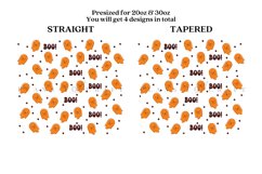 Bundle 6 Halloween Skinny Tumbler Sublimation Wrap SVG Product Image 3