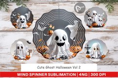 Wind Spinner Cute Halloween Ghost Product Image 1