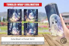 Tumbler Wrap Ghost in Forest Product Image 1