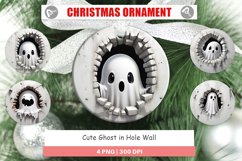 Christmas Ornaments Ghost in Wall Product Image 1