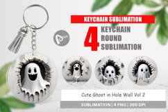 Keychain Ghost in Wall Product Image 1
