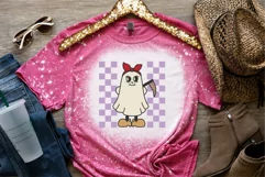 Cute Ghost Kids Halloween SVG Boo Shirt Retro Design