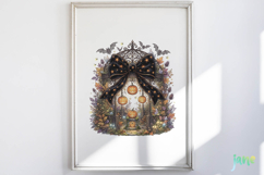 Cute Ghost Pumpkin Clipart Product Image 4