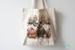 Cute Ghost Pumpkin Clipart Product Image 2