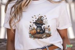 Cute Ghost Pumpkin Clipart Product Image 5