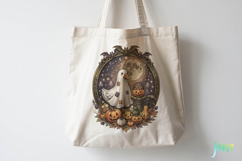 Cute Ghost Pumpkin Clipart Product Image 3