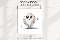 Cute Ghost Pumpkin Spooky Halloween Clipart PNG Scrapbooking Fairy Tale Art Image Watercolor Transparent Print illustration sublimation creepy printable digital watercolor cute ghost kawaii smile, spooky clipart, sublimation nursery, Creepy Witch art, hal