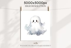 Cute Ghost Pumpkin Spooky Halloween Clipart PNG Scrapbooking Fairy Tale Art Image Watercolor Transparent Print illustration sublimation creepy printable digital watercolor cute ghost kawaii smile, spooky clipart, sublimation nursery, Creepy Witch art, hal