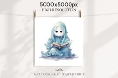 Cute Ghost Pumpkin Spooky Halloween Clipart PNG Scrapbooking Fairy Tale Art Image Watercolor Transparent Print illustration sublimation creepy printable digital watercolor cute ghost kawaii smile, spooky clipart, sublimation nursery, Creepy Witch art, hal