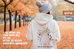 Cute Ghost Floral Pun Funny Quotes Sublimation 07 Product Image 2